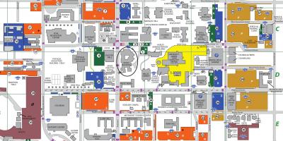 Universidad del Norte de Texas en Dallas mapa