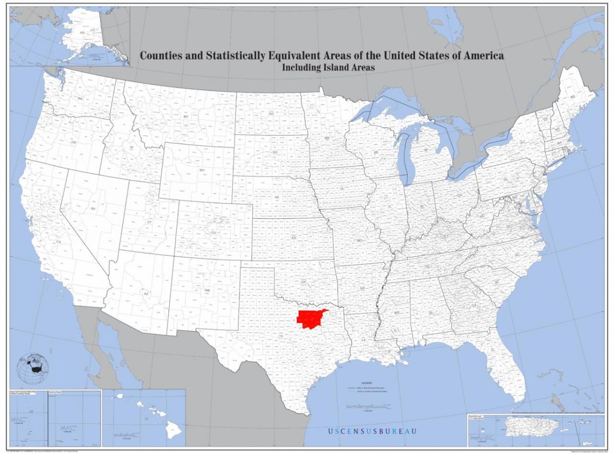 Dallas en el mapa de estados unidos